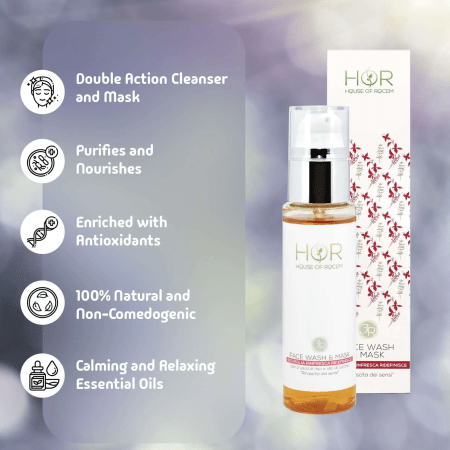 3R Face Wash & Mask with Almond Oil and Vitamin E – 100ml - Image 6