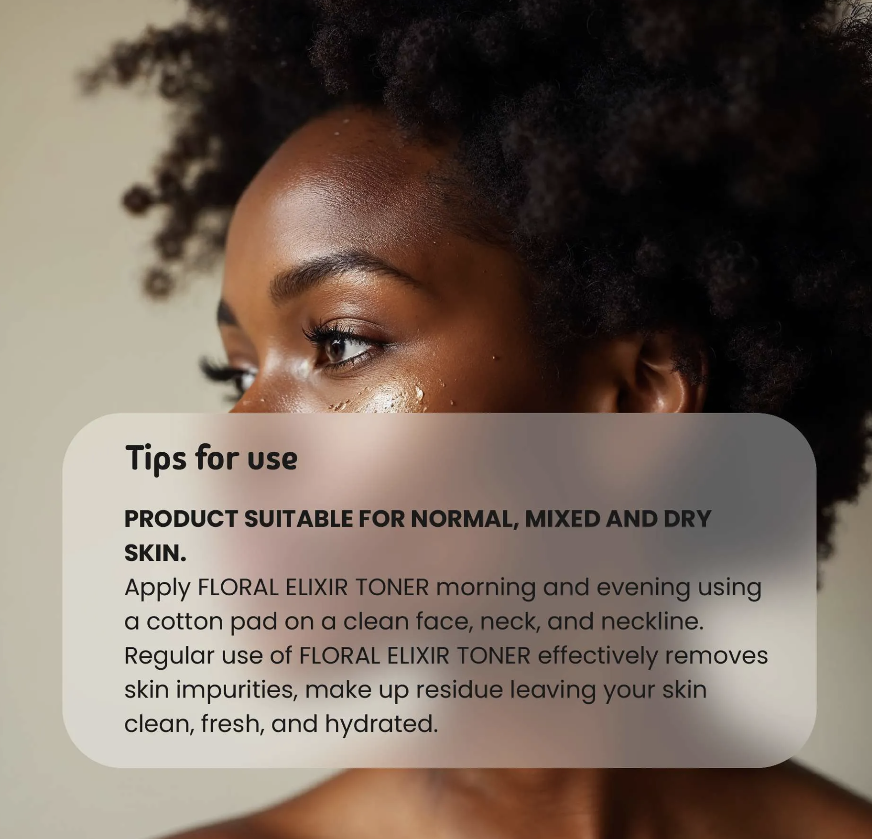Floral Elixir Toner with Calendula extract, Cornflower Water – 100ml - Image 5