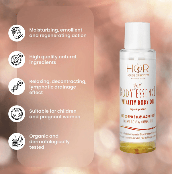 Vitality Bio Body Oil – Strong Drainage – 100ml